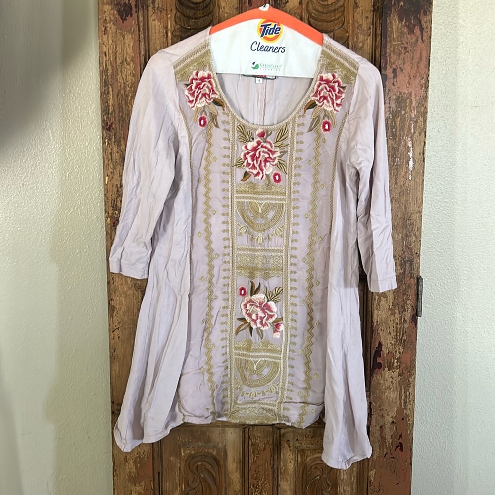 Johnny Was Rose Blouse